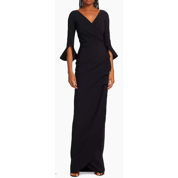 ChiaraChiara Boni La Petite Robe Dresses & Skirts - NWT Chiara Boni La Petite Robe
Zalfa Ruched Gown  Black size 10